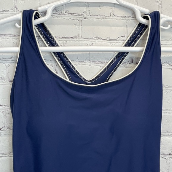 NWT Speedo Women’s Swim Suit - One Piece - Blue, XL - Picture 4 of 13